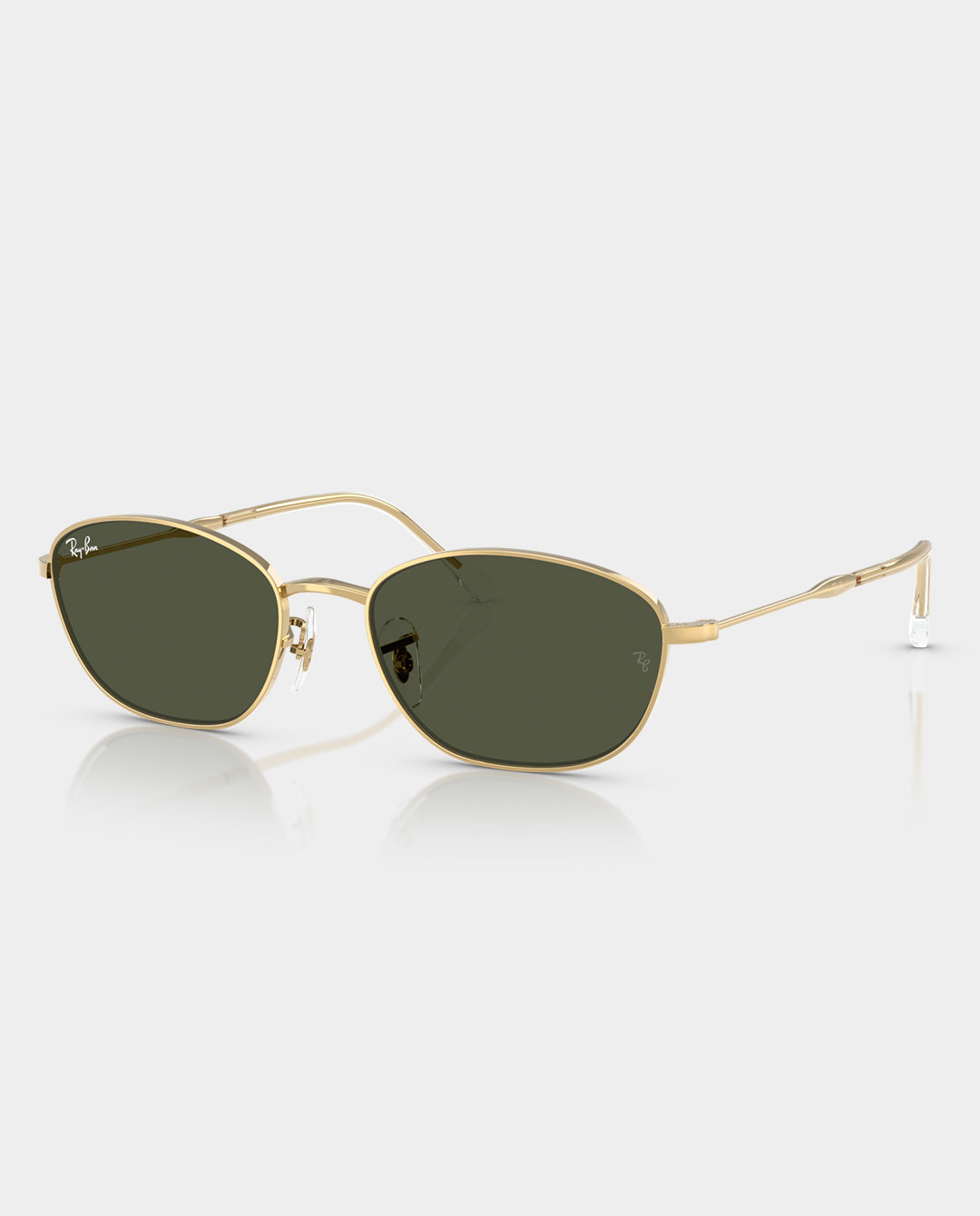 Ray-Ban - Arista Sunglasses with Green Lens Sunglasses Ray-Ban