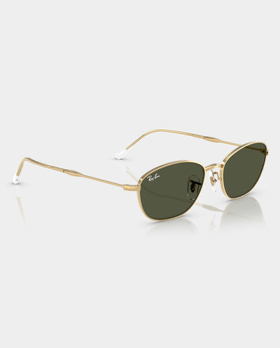 Ray-Ban - Arista Sunglasses with Green Lens Sunglasses Ray-Ban