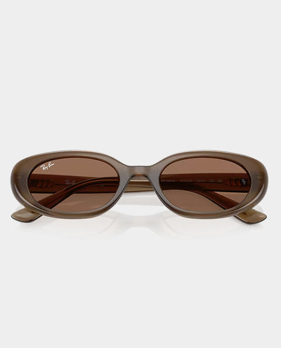 Ray-Ban - Bio-Based - Opal Brown with Dark Brown Lens Ray-Ban