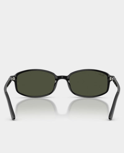 Ray-Ban - Sam Sunglasses - Black/Green Lens Ray-Ban