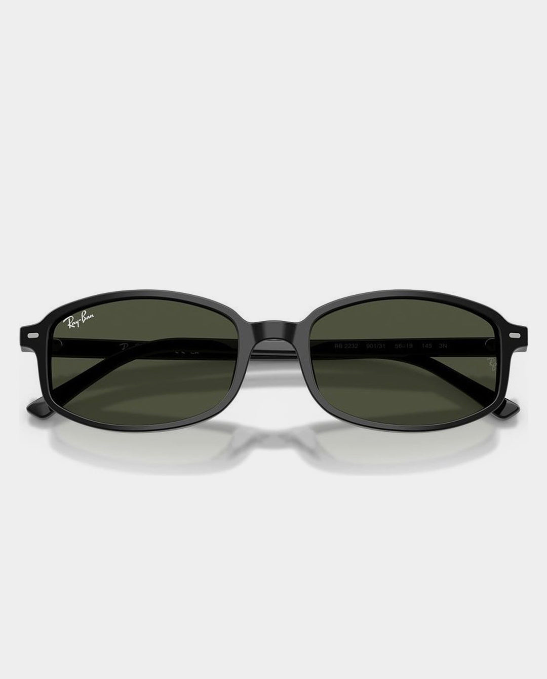 Ray-Ban - Sam Sunglasses - Black/Green Lens Ray-Ban