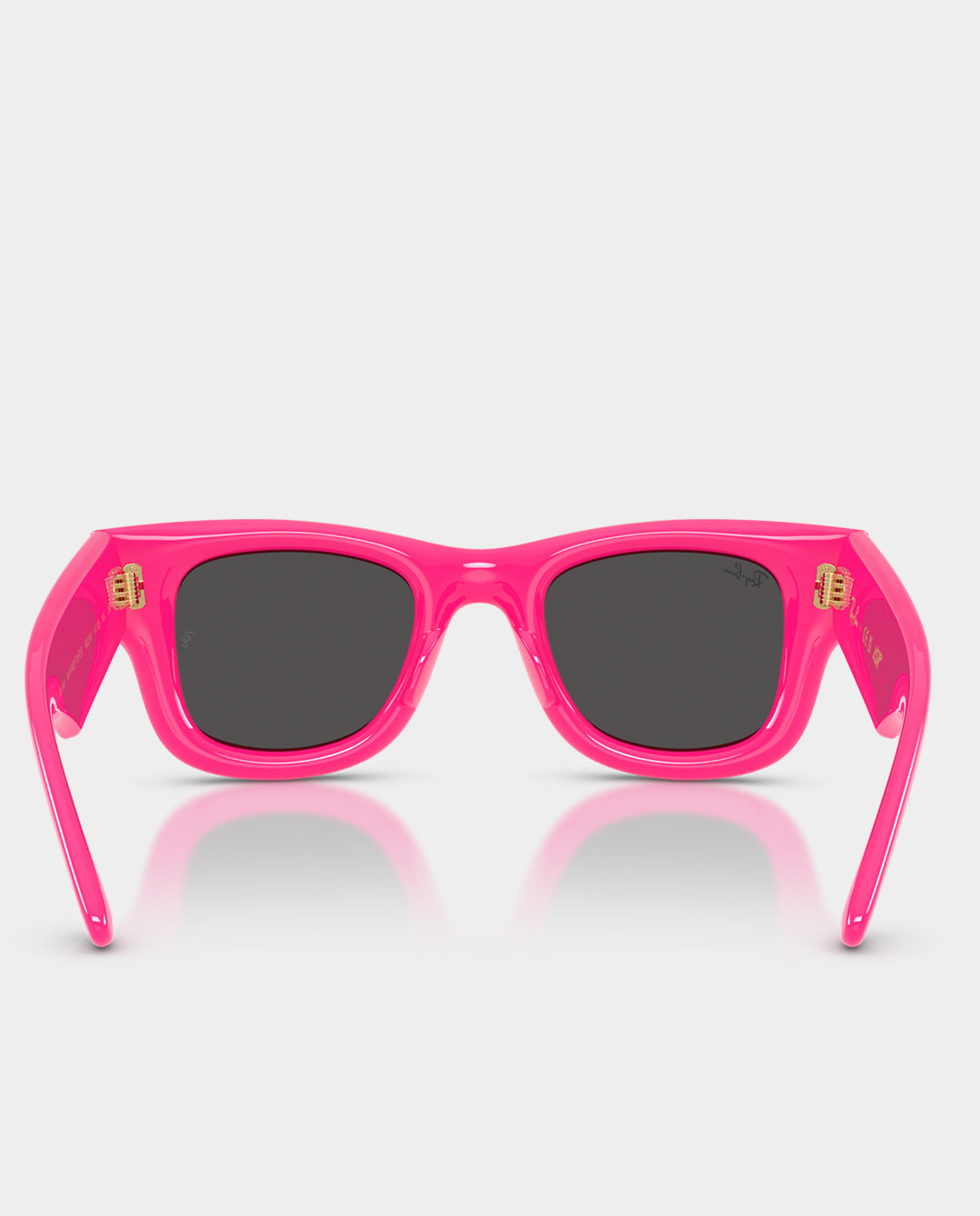 Ray-Ban X A$AP Rocky - Wayfarer Puffer Sunglasses - Fucsia with Ultra Black Lens Sunglasses Ray-Ban
