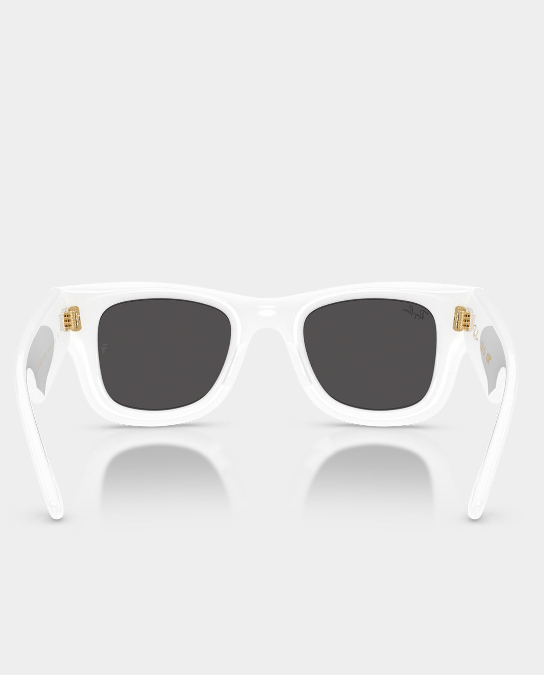 Ray-Ban X A$AP Rocky - Wayfarer Puffer Sunglasses - White with Ultra Black Lens Sunglasses Ray-Ban