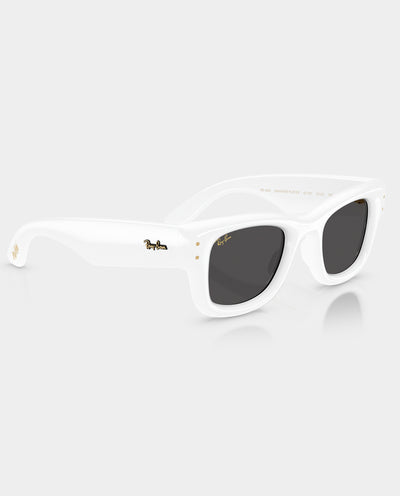 Ray-Ban X A$AP Rocky - Wayfarer Puffer Sunglasses - White with Ultra Black Lens Sunglasses Ray-Ban