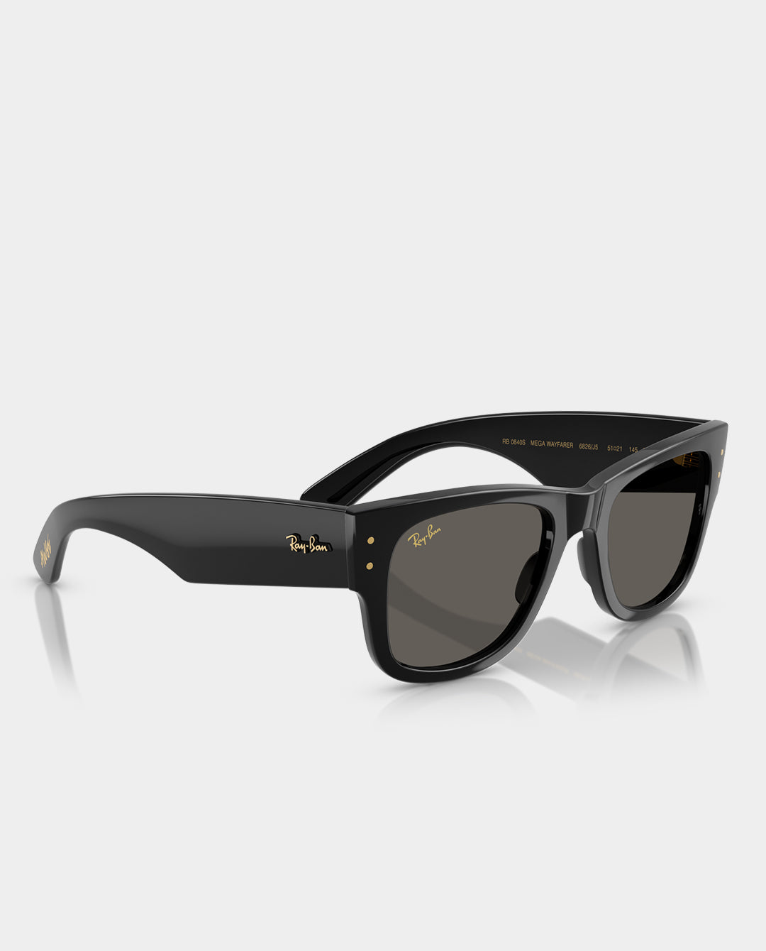 Ray-Ban x A$AP Rocky - Mega Wayfarer Sunglasses - Black Sunglasses Ray-Ban