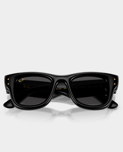 Ray-Ban x A$AP Rocky - Wayfarer Puffer Sunglasses - Black with Ultra Black Lens Sunglasses Ray-Ban