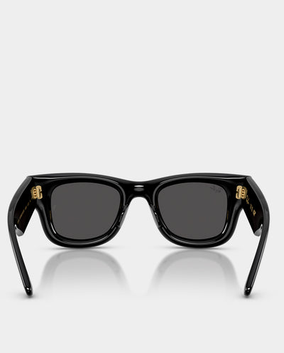 Ray-Ban x A$AP Rocky - Wayfarer Puffer Sunglasses - Black with Ultra Black Lens Sunglasses Ray-Ban
