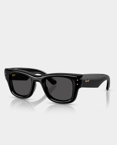 Ray-Ban x A$AP Rocky - Wayfarer Puffer Sunglasses - Black with Ultra Black Lens Sunglasses Ray-Ban