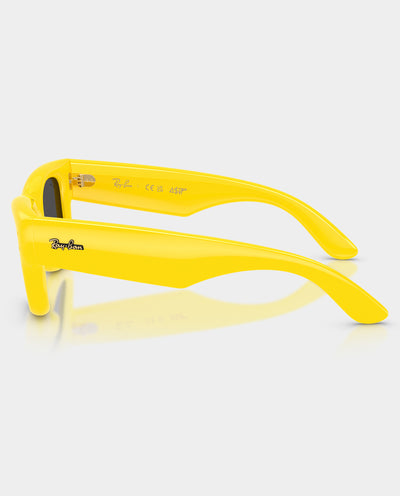 Ray-Ban x A$AP Rocky - Wayfarer Puffer Sunglasses - Yellow with Ultra Black Lens Sunglasses Ray-Ban