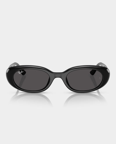 Ray-Ban - Bio-Based - Black with Dark Grey Lens Sunglasses Ray-Ban