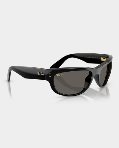 Ray-Ban x A$AP Rocky - Mega Balorama - Black with Ultra Black Lens Sunglasses Ray-Ban