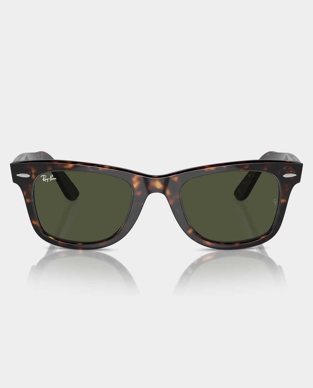 Ray-Ban - Wayfarer Classic - Tortoise with Green Lens Sunglasses Ray-Ban