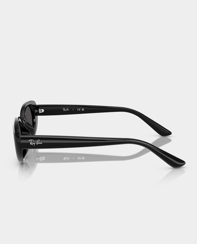 Ray-Ban - Bio-Based - Black with Dark Grey Lens Sunglasses Ray-Ban