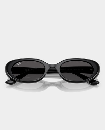 Ray-Ban - Bio-Based - Black with Dark Grey Lens Sunglasses Ray-Ban