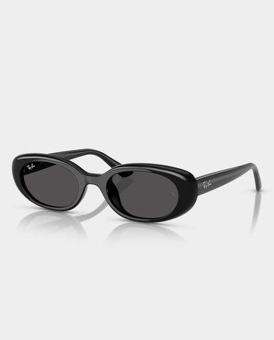 Ray-Ban - Bio-Based - Black with Dark Grey Lens Sunglasses Ray-Ban