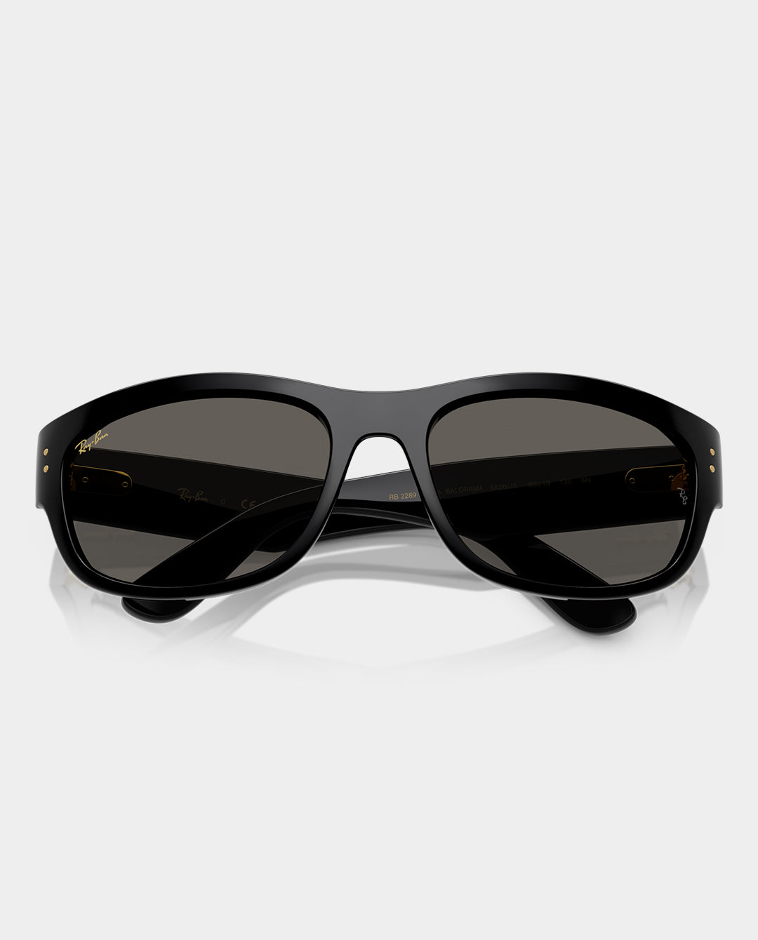 Ray-Ban x A$AP Rocky - Mega Balorama - Black with Ultra Black Lens Sunglasses Ray-Ban