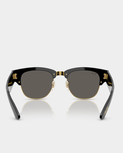 Ray-Ban - Mega Clubmaster - Black/Gold with Ultra Black Lens Sunglasses Ray-Ban