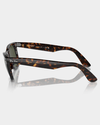 Ray-Ban - Wayfarer Classic - Tortoise with Green Lens Sunglasses Ray-Ban