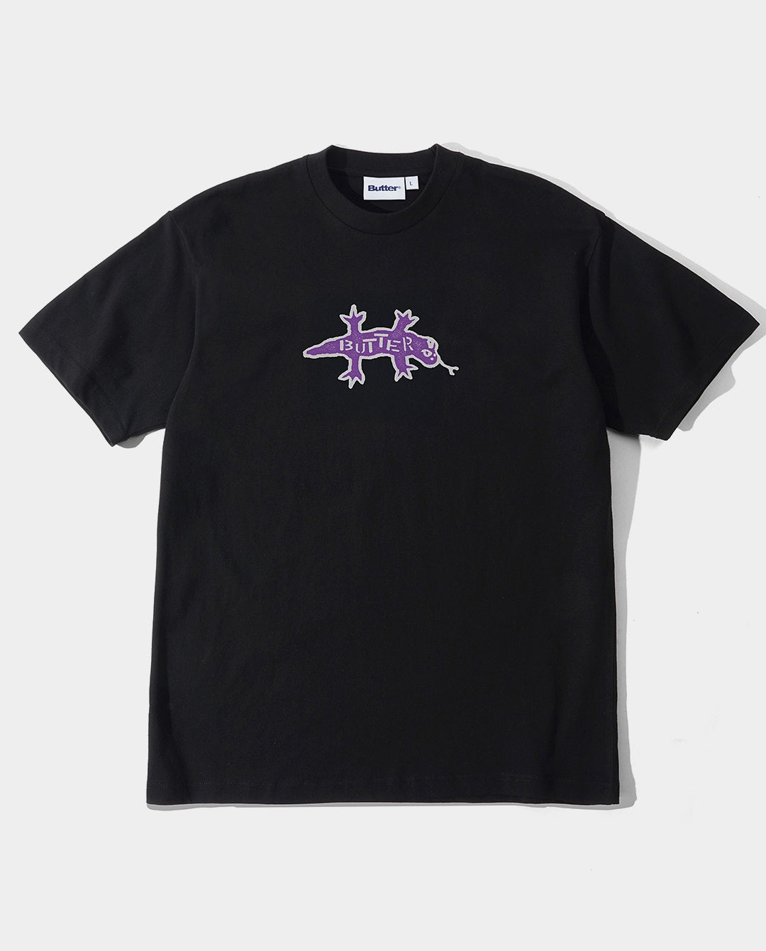 Butter Goods - Reptile T-Shirt - Black T-Shirts Butter Goods