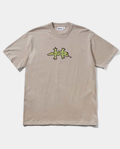 Butter Goods - Reptile T-Shirt - Tan T-Shirts Butter Goods