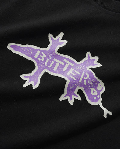 Butter Goods - Reptile T-Shirt - Black T-Shirts Butter Goods
