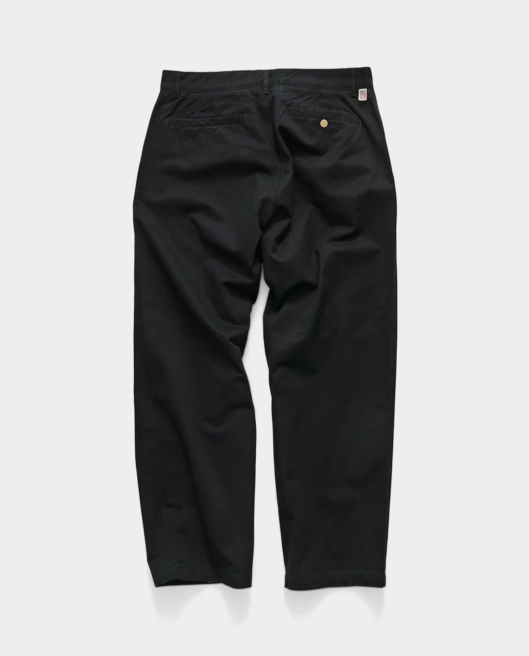 S/Double - Classic Cut Chino - Black Pants S/Double