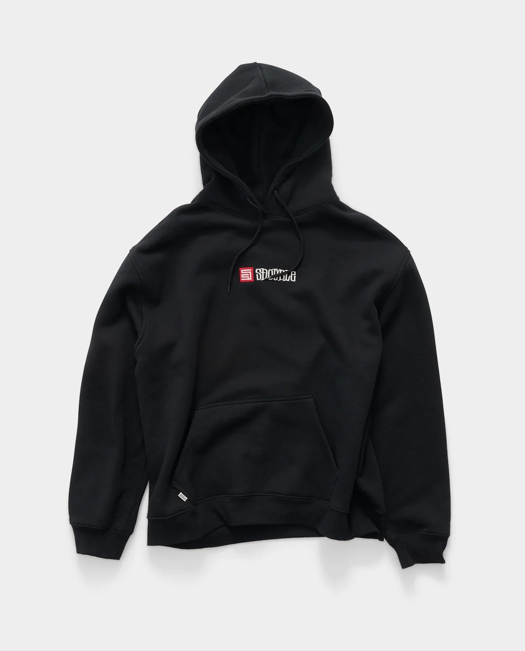 S/Double - S-Cube Block Hood - Black Hoodies S/Double