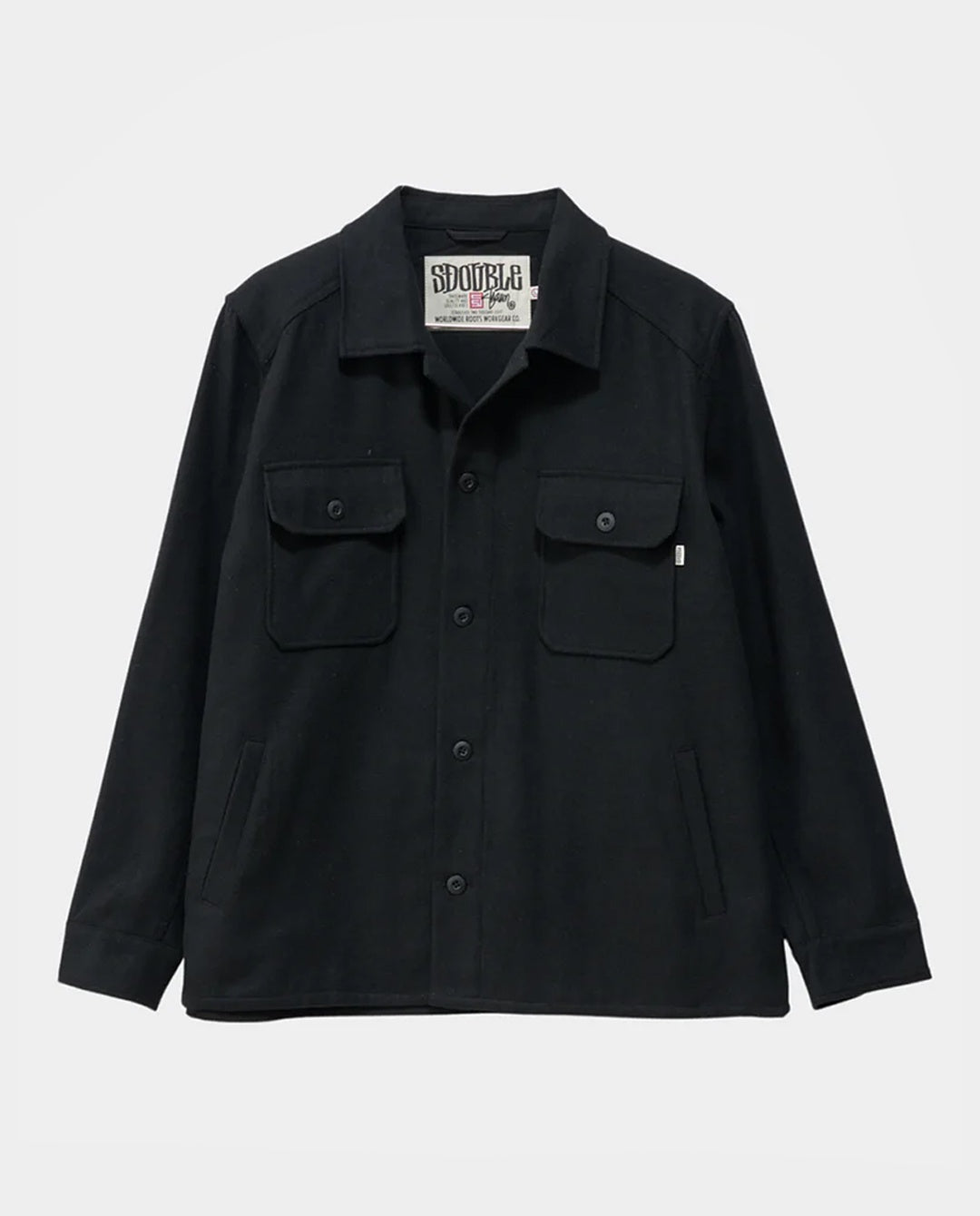 S/Double - Wool Jacket - Black Jackets S/Double