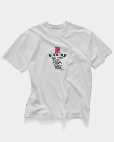 S/Double - Cities Tee - White T-Shirts S/Double