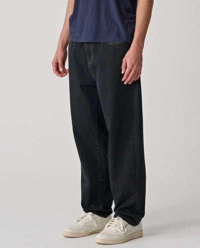 S/Double - Denim Standard Jean - Black Rinse Pants S/Double