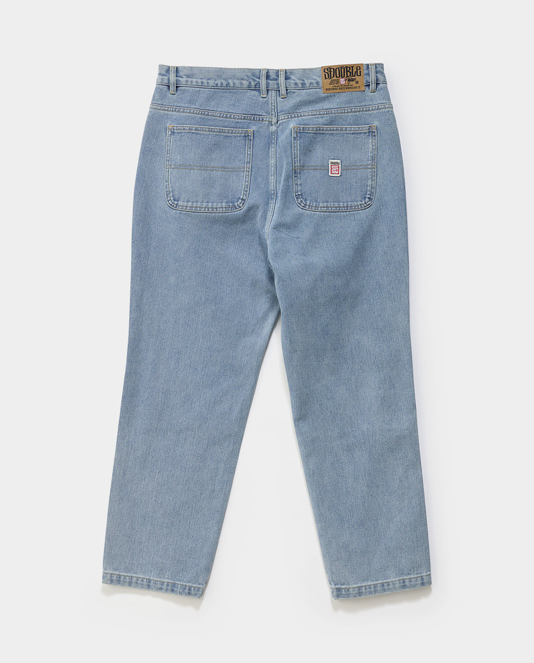 S/Double - Denim Standard Jeans - Fade Wash Pants S/Double