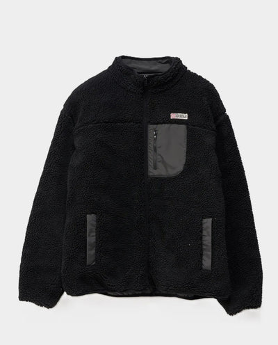 S/Double - High Pile Jacket - Black Fleece S/Double
