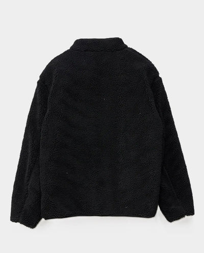 S/Double - High Pile Jacket - Black Fleece S/Double