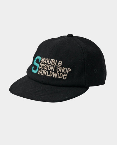 S/Double - Wool Cap - Black Hats S/Double