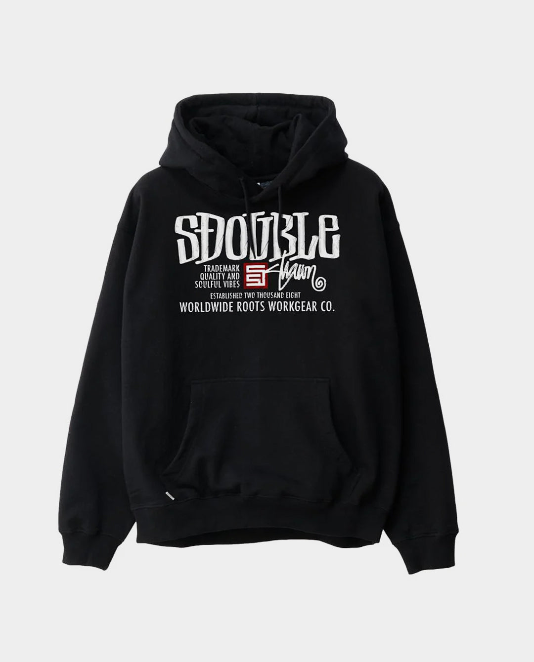 S/Double - Workgear Hood - Black Hoodies S/Double