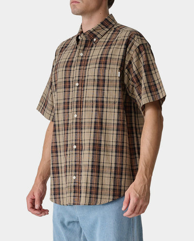S/Double - Canyon SS Shirt - Tan Shirts S/Double