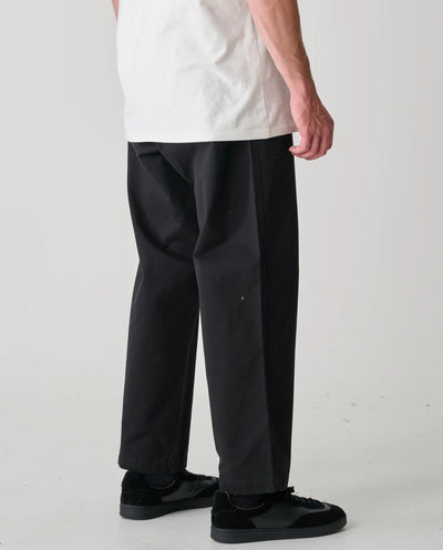 S/Double - Classic Cut Chino - Black Pants S/Double