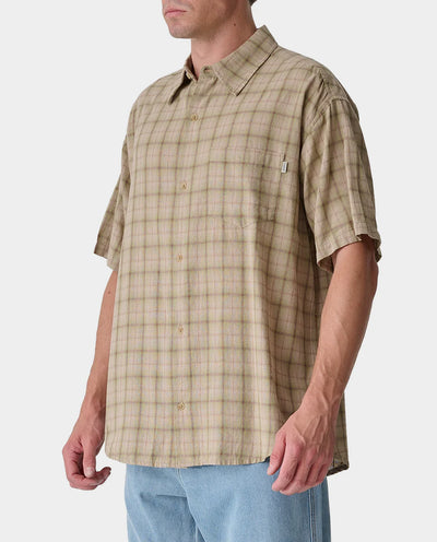 S/Double - Coast SS Shirt - Sage Green Shirts S/Double