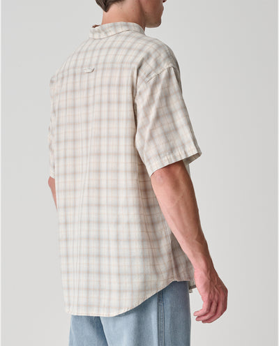 S/Double - Inn SS Shirt - Blue Shirts S/Double