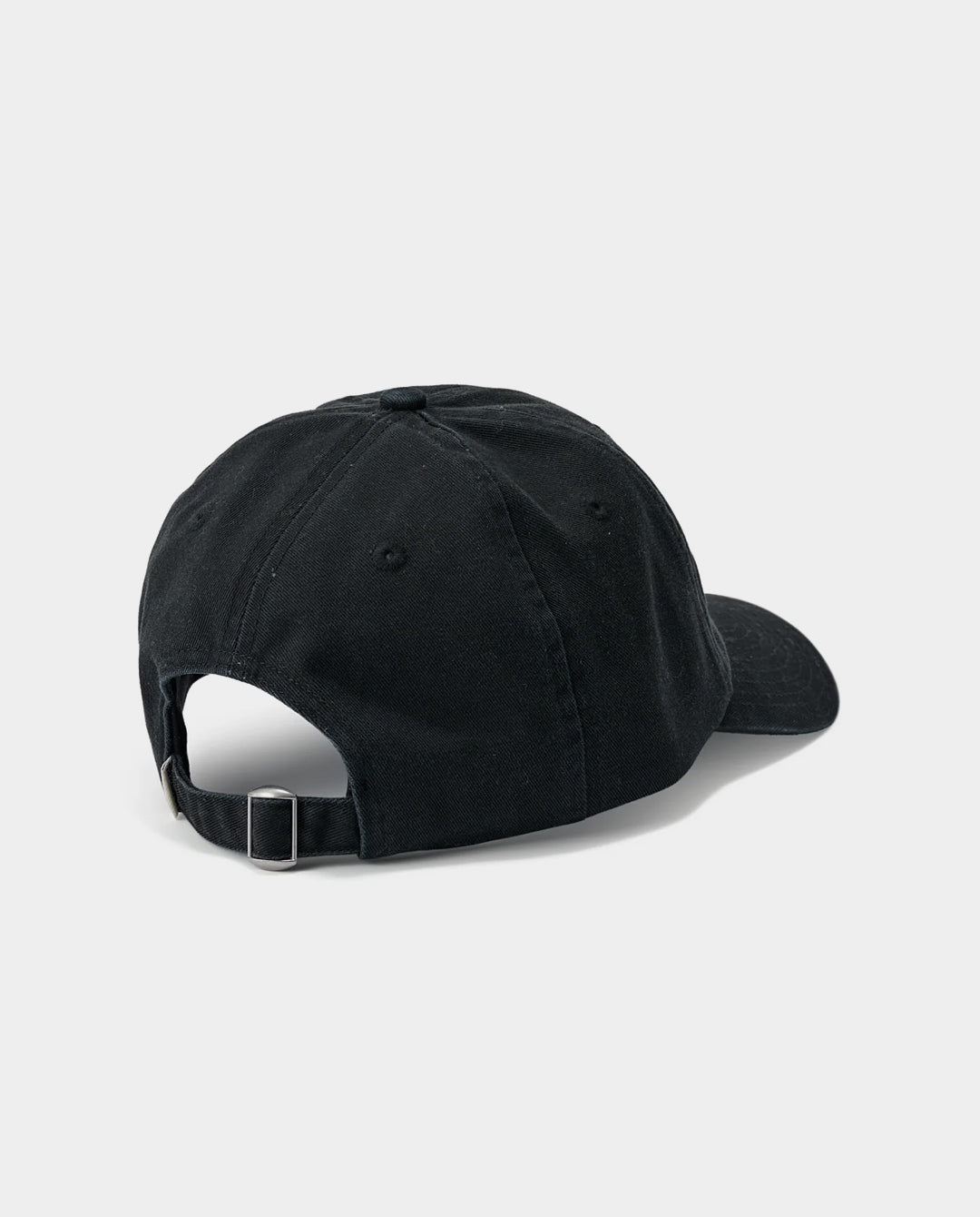 S/Double - Shawn Script Strapback Cap - Black Hats S/Double