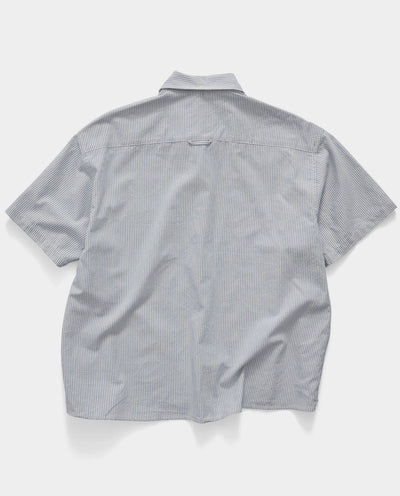 S/Double - Striped SS Shirt - Blue/White Shirts S/Double