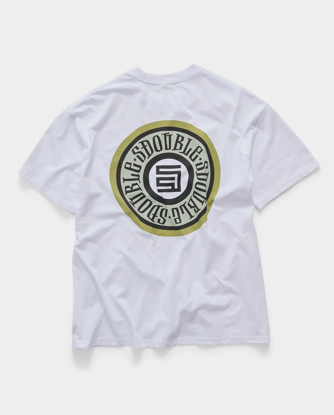 S/Double - Tack Dot SS Tee - White T-Shirts S/Double