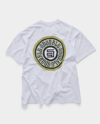 S/Double - Tack Dot SS Tee - White T-Shirts S/Double