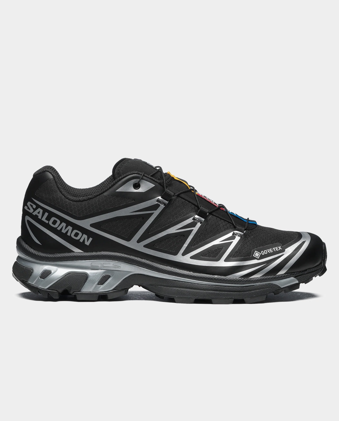 Salomon - XT-6 Gore Tex Shoe - Black/Black/Silver Shoes Salomon