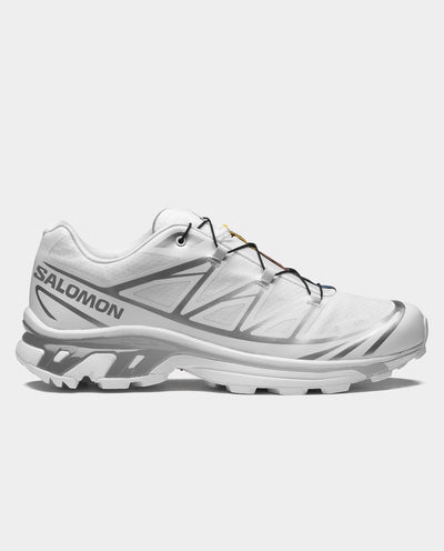 Salomon - XT-6 Gore Tex Shoe - White/White/Silver Shoes Salomon