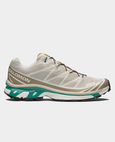 Salomon - XT-6 Shoe - Rainy Day/Chinchilla/Dynasty Green Shoes Salomon