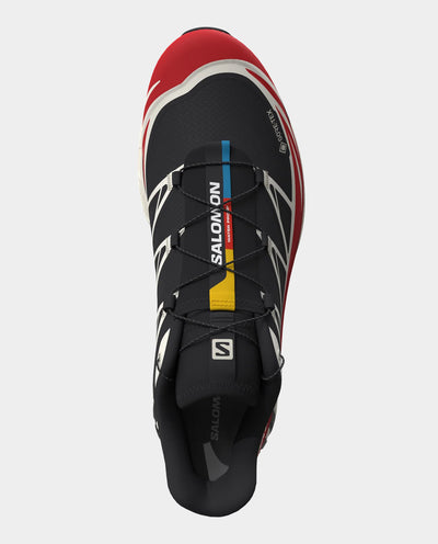 Salomon - XT-6 Gore-Tex Shoe - Black/Flame Scarlet/Vanilla Ice Shoes Salomon
