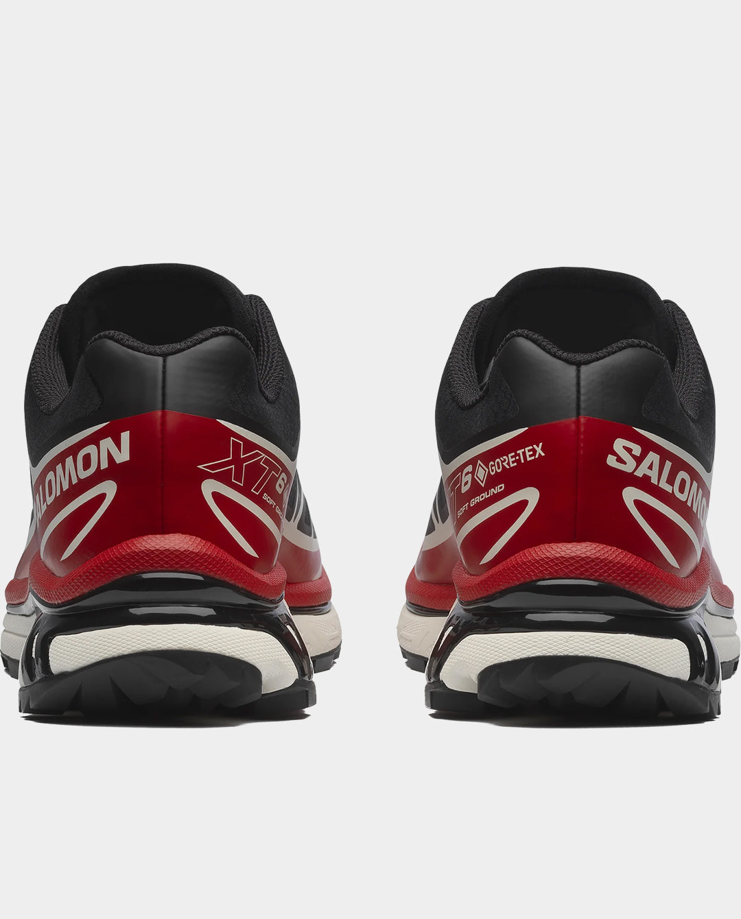 Salomon - XT-6 Gore-Tex Shoe - Black/Flame Scarlet/Vanilla Ice Shoes Salomon