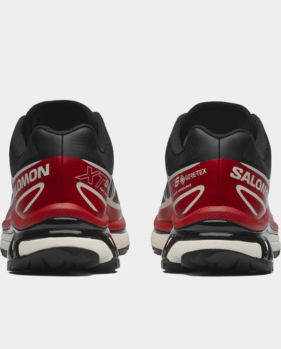Salomon - XT-6 Gore-Tex Shoe - Black/Flame Scarlet/Vanilla Ice Shoes Salomon