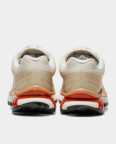 Salomon - XT-6 Gore Tex Shoe - Almond Milk/Soft Clay/Burnt Ochre Shoes Salomon